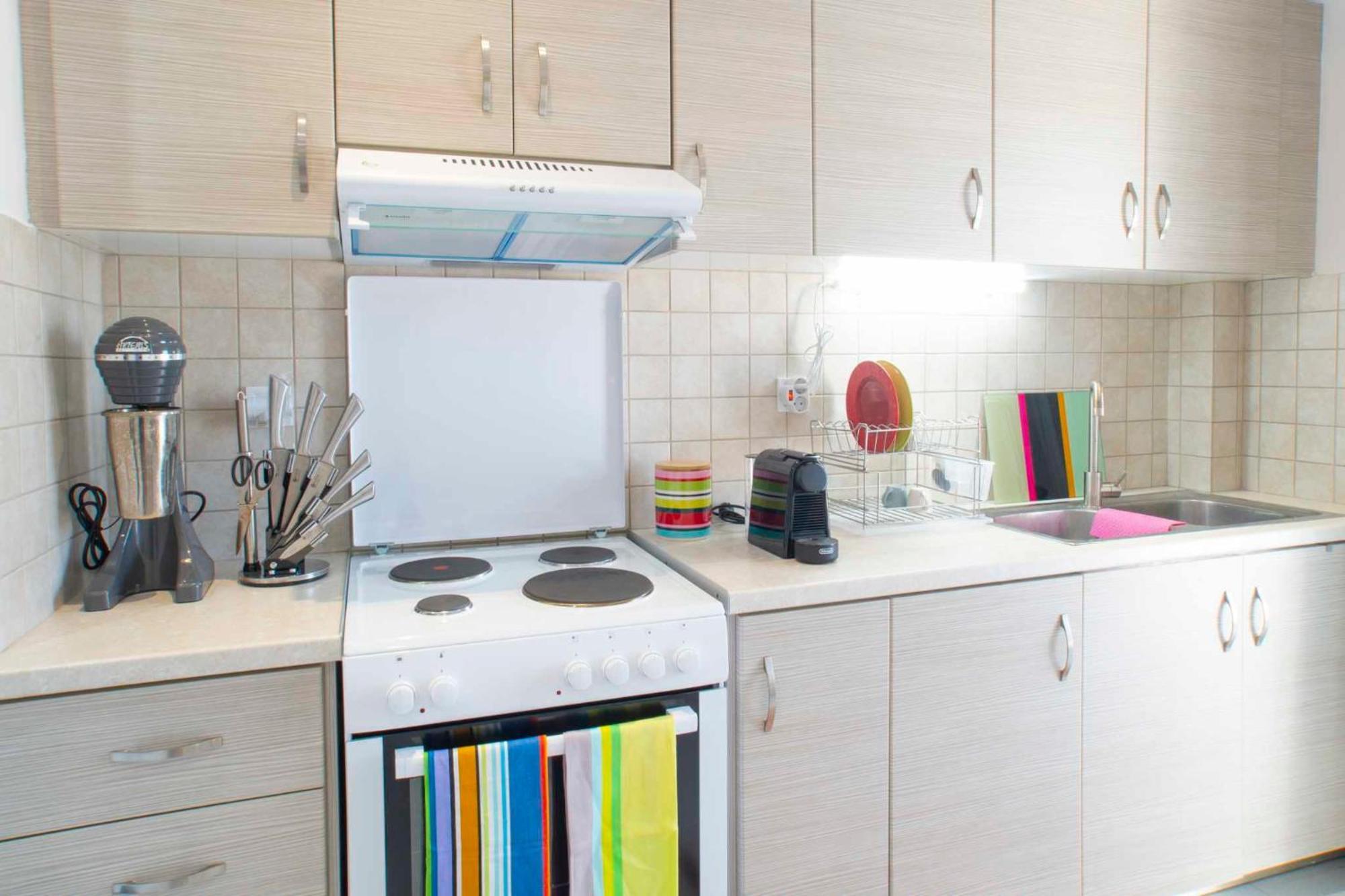 Top Floor Apartment In Chalkís Buitenkant foto